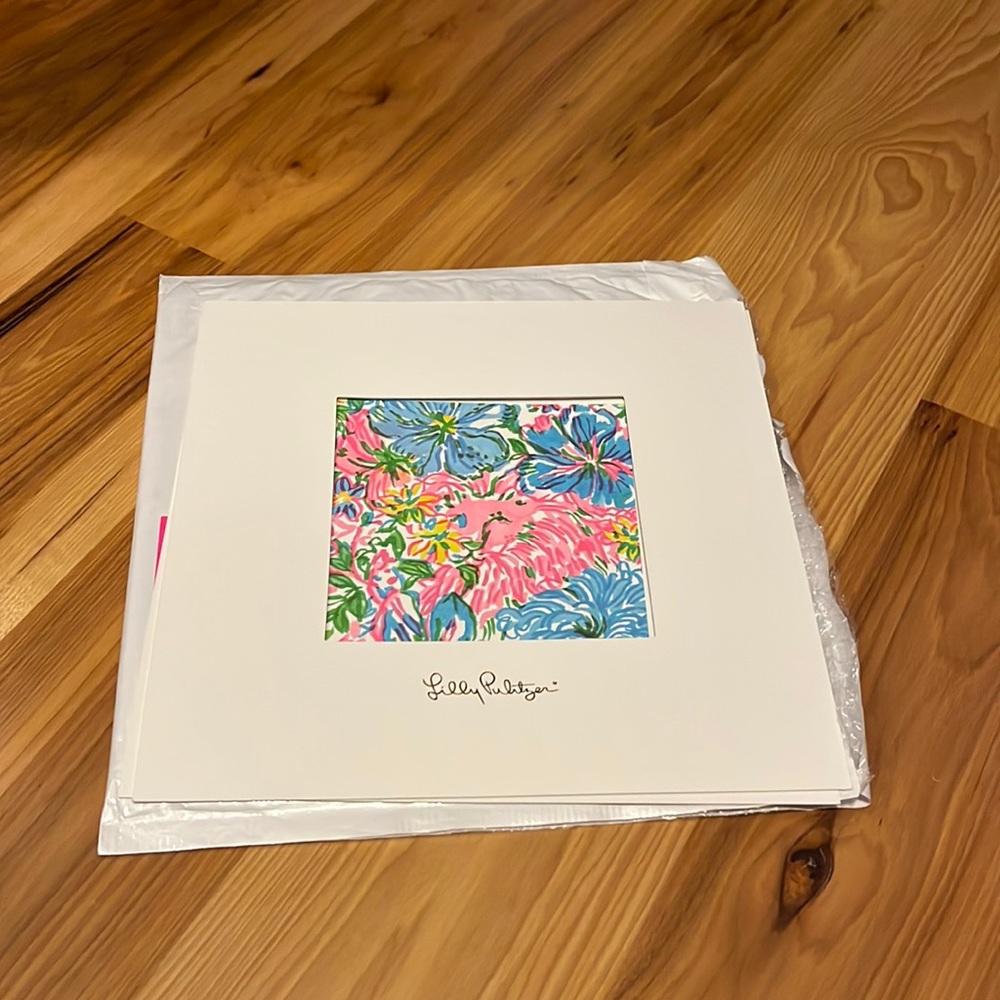 5 x 5 print with mat